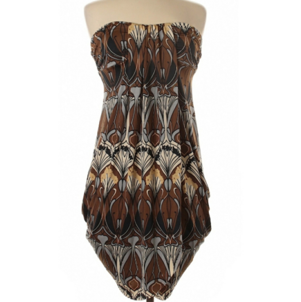 'S-Twelve' Strapless Unique Dress